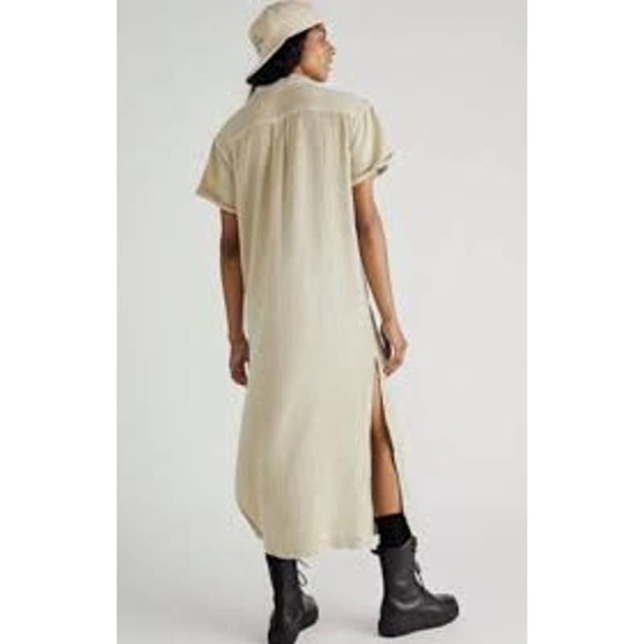 Free People Almeda Dress Duster Guaze Maxi XS - Picture 2 of 6